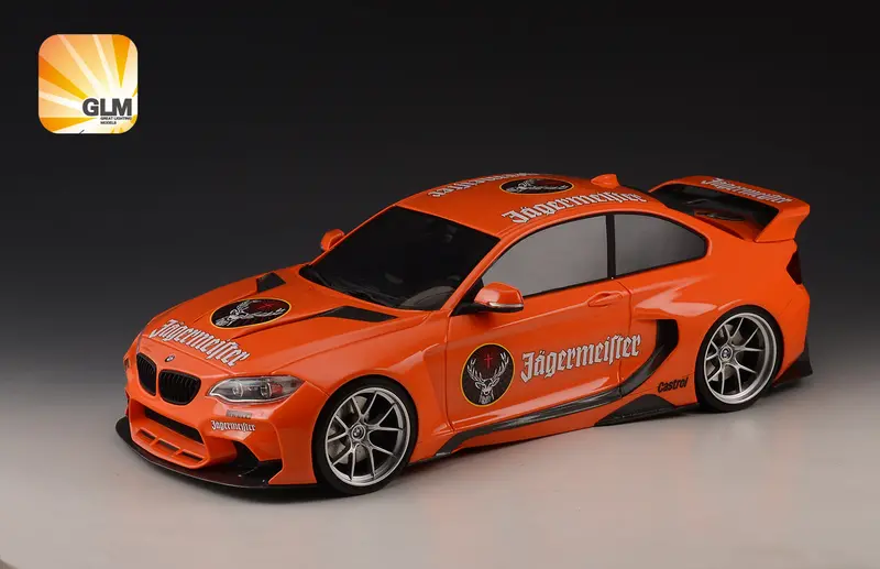 1:18 Bmw M235i Darwinpro Mtc Design Blacksails Widebody -- Jagermeister -- Glm 1