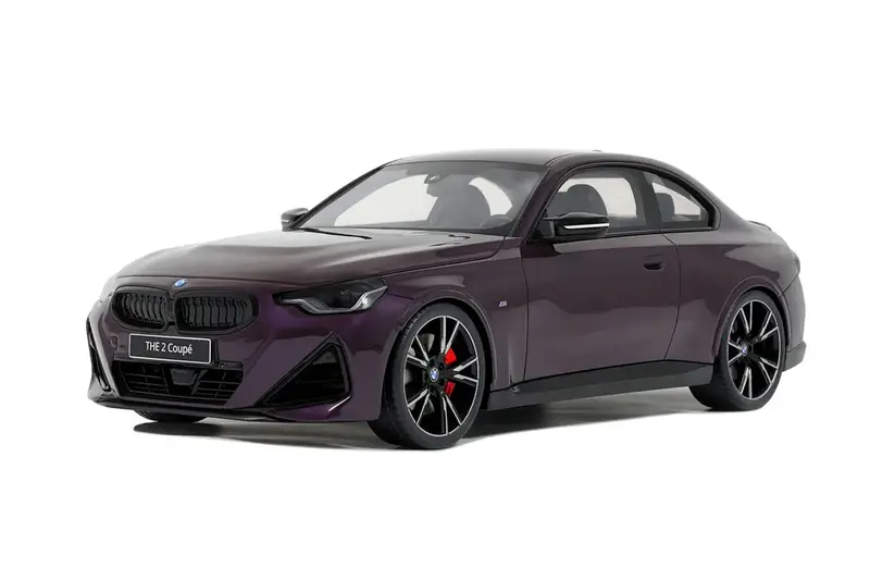 1:18 Bmw M240i (G42) -- Thundernight Purple Metallic -- Gt Spirit 1
