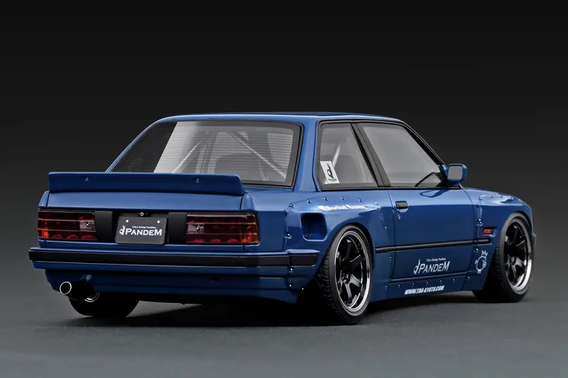 1:18 Bmw M3 E30 Pandem -- Blue -- Ignition Model Ig3712 2