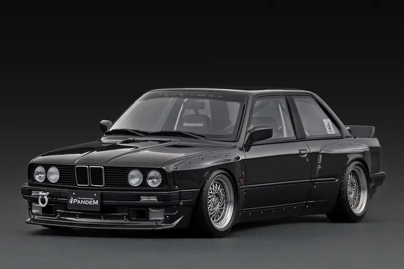 1:18 Bmw M3 E30 Pandem -- Gun Metallic Grey -- Ignition Model Ig3715 1