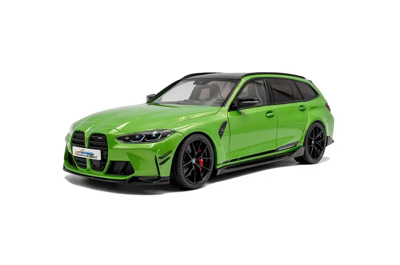 1:18 Bmw M3 Touring (G81) Sw -- Green Metallic -- Solido 1