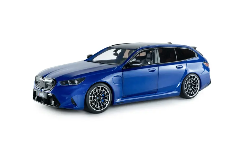 1:18 Bmw M3 Touring (G99) Sw -- Marina Bay Blue Metallic -- Solido 1