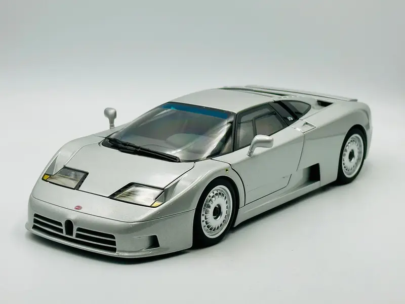 1:18 Bugatti Eb 110 Gt -- Silver -- Autoart 70979 1
