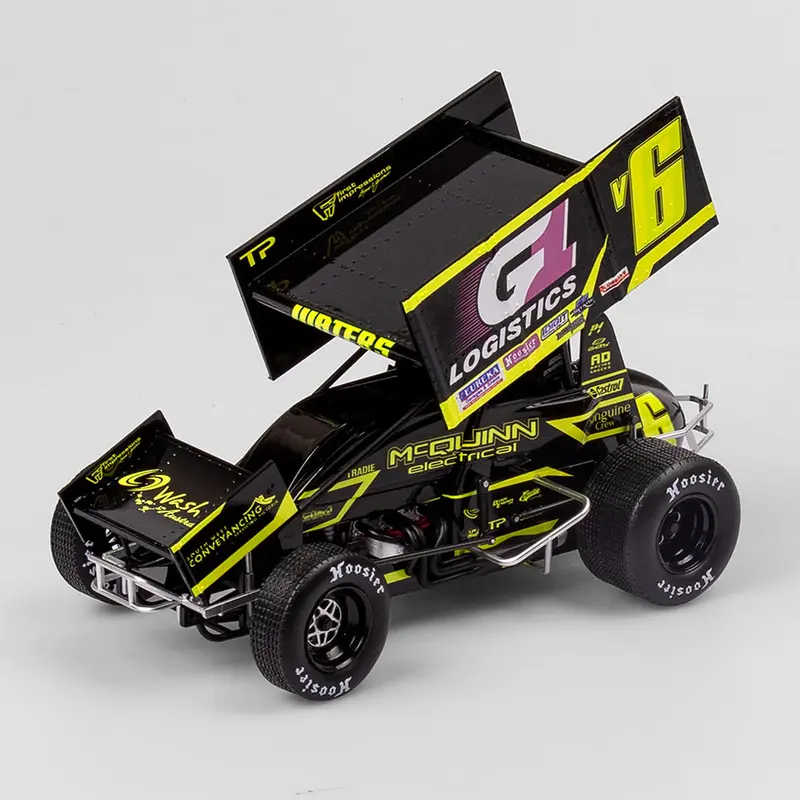 1:18 Cam Waters -- Chief Racing #V6 Sprintcar -- Authentic Collectables 1