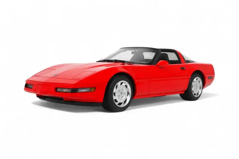 1:18 Chevrolet Corvette C4 -- Torch Red -- Gt Spirit Gt537 1