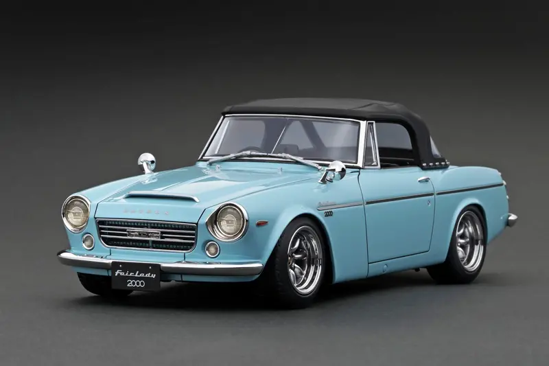 1:18 Datsun Fairlady 2000 (Sr311)  -- Light Blue -- Ignition Model Ig2711 1