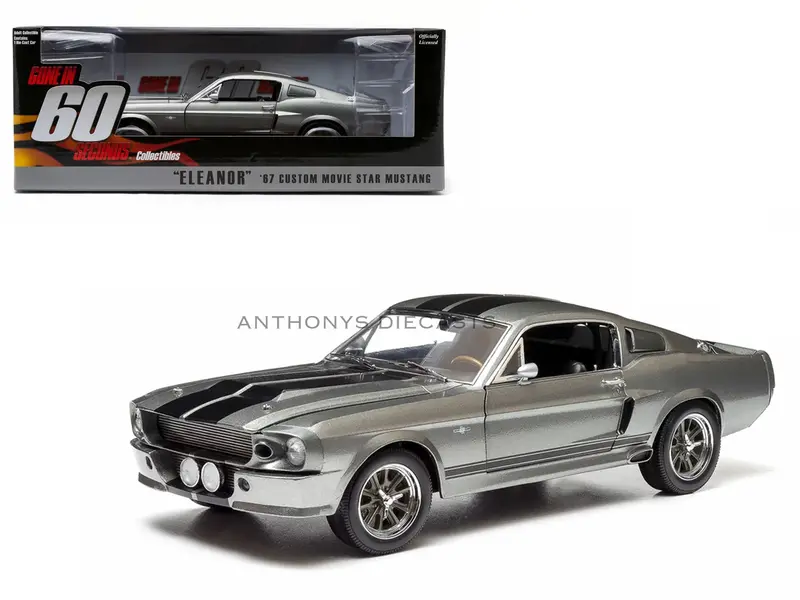 1:18 Eleanor - Gone In 60 Seconds - 1967 Ford Mustang Shelby Gt500 -- Greenlight 1