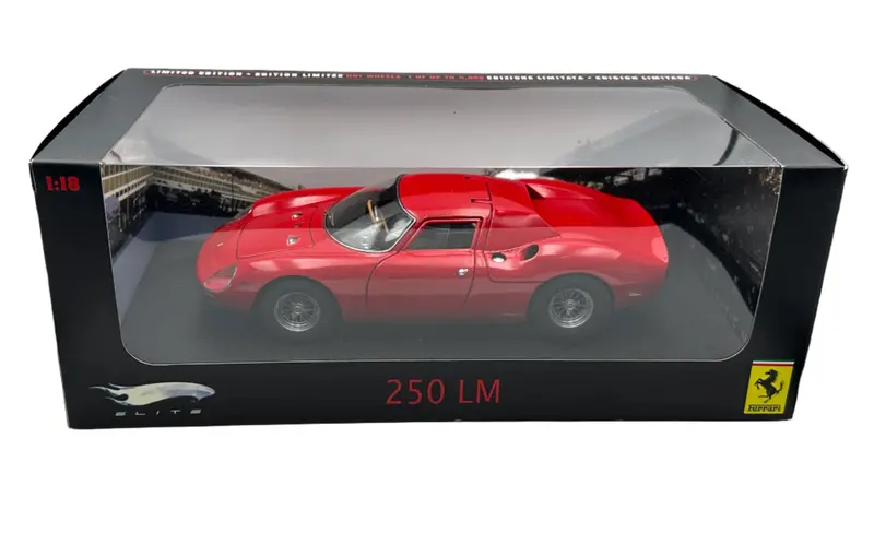 1:18 Ferrari 250 Lm -- Red -- Hot Wheels Elite P9900 1