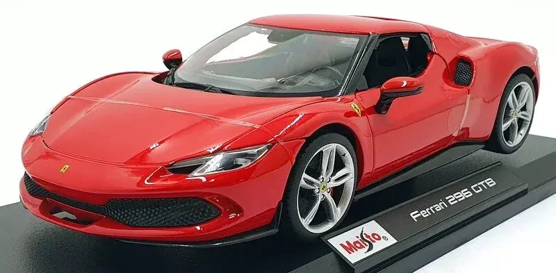 1:18 Ferrari 296 Gtb -- Red -- Maisto 1