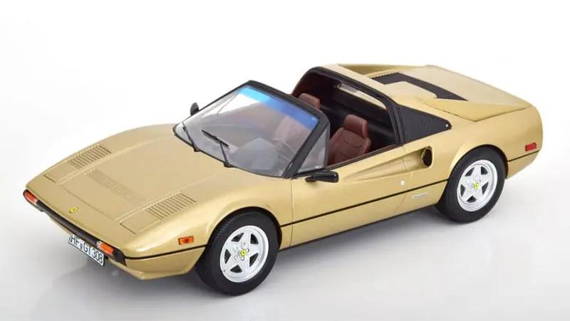 1:18 Ferrari 308 Gts 1982 -- Gold -- Norev 1