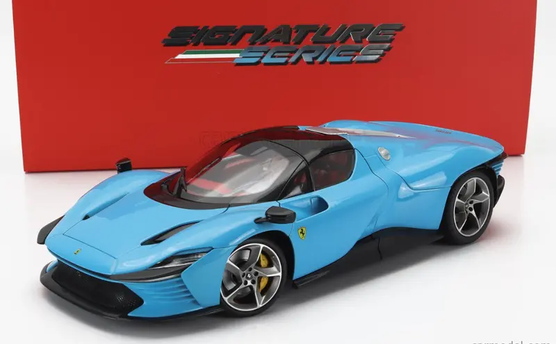 1:18 Ferrari Daytona Sp3 Spider -- Light Blue -- Bburago 1