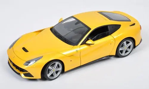 1:18 Ferrari F12 Berlinetta -- Yellow -- Hot Wheels X5475 1