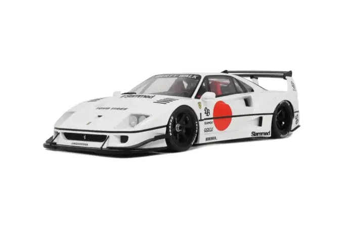 1:18 Ferrari F40 By Liberty Walk -- White -- Gt Spirit Lb-Works 1