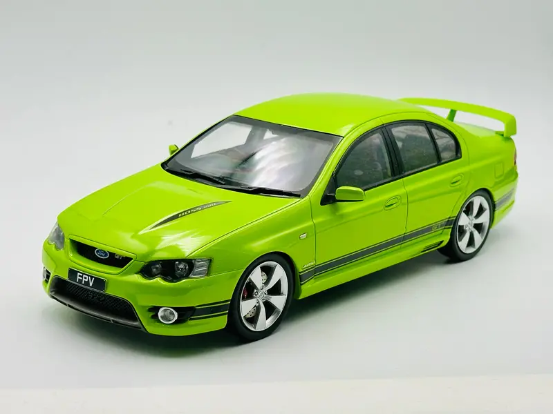 1:18 Ford Bf Gt Falcon Mk-1 -- Toxic Green -- Biante 1