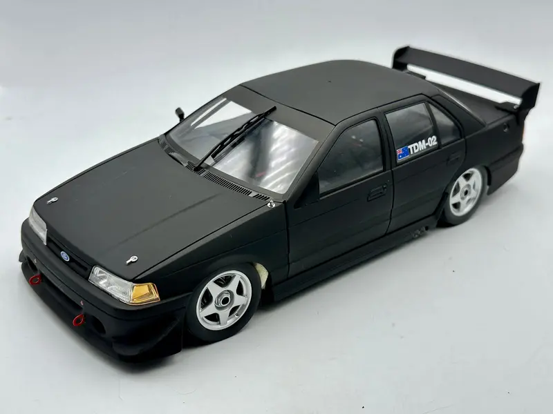 1:18 Ford Eb Falcon -- Satin Black -- 2012 Diecast Magazine Exclusive -- Biante 1