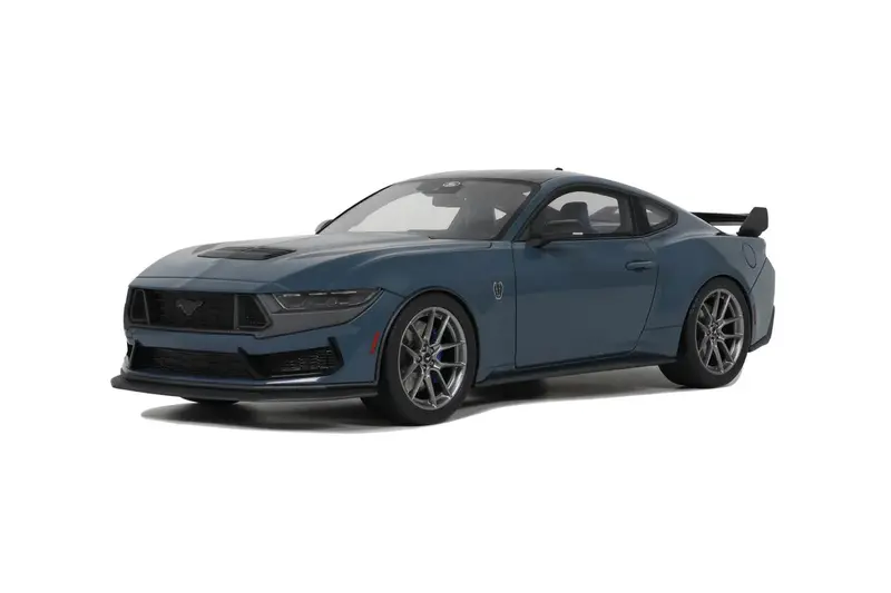 1:18 Ford Mustang Dark Horse 2024 -- Vapor Blue Metallic -- Gt Spirit 1