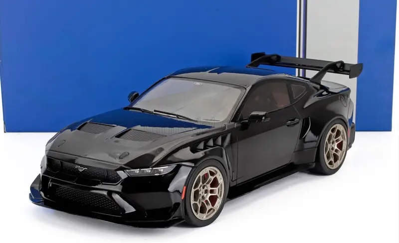 1:18 Ford Mustang Gtd 2025 -- Black -- Ixo Models X Mcg 1