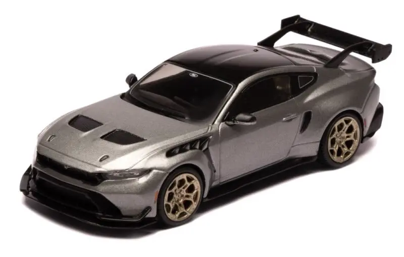 1:18 Ford Mustang Gtd 2025 -- Metallic Grey -- Ixo Models X Mcg 1