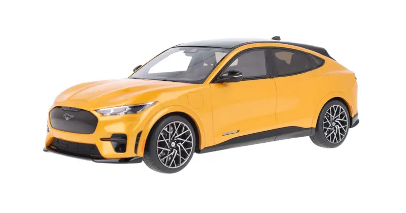 1:18 Ford Mustang Mach-E Gt Performance -- Cyber Orange -- Ottomobile 1
