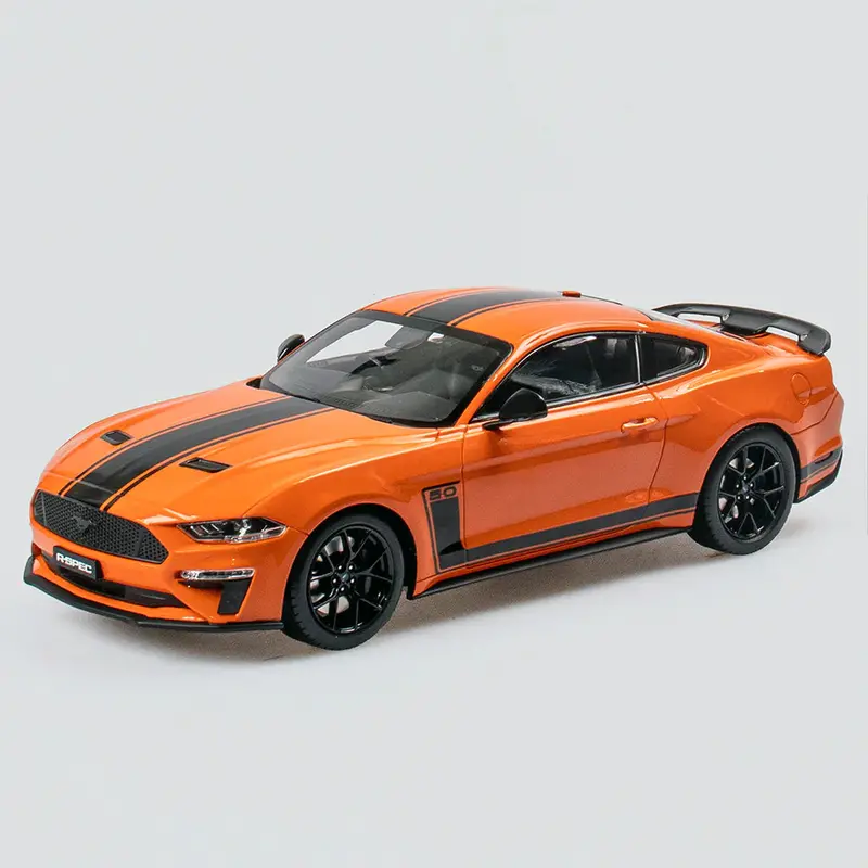 1:18 Ford Mustang R-Spec -- Twister Orange -- Authentic Collectables 1