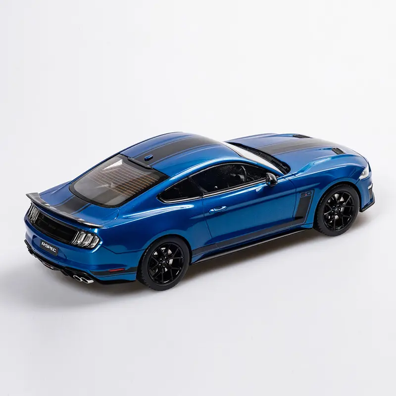1:18 Ford Mustang R-Spec -- Velocity Blue -- Authentic Collectables 2