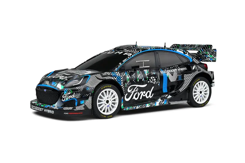 1:18 Ford Puma Rally1 Hybrid -- 2021 Goodwood Festival Of Speed -- Solido 1
