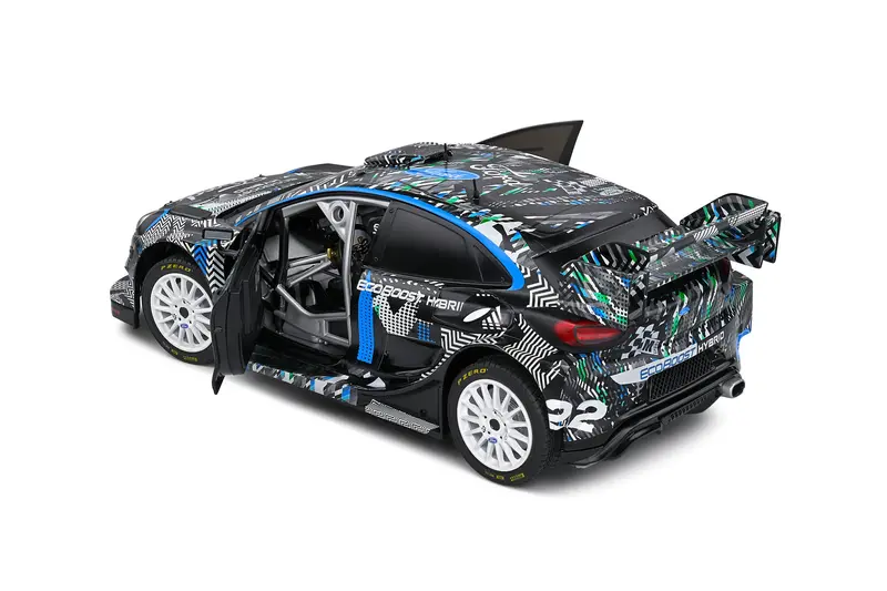 1:18 Ford Puma Rally1 Hybrid -- 2021 Goodwood Festival Of Speed -- Solido 2