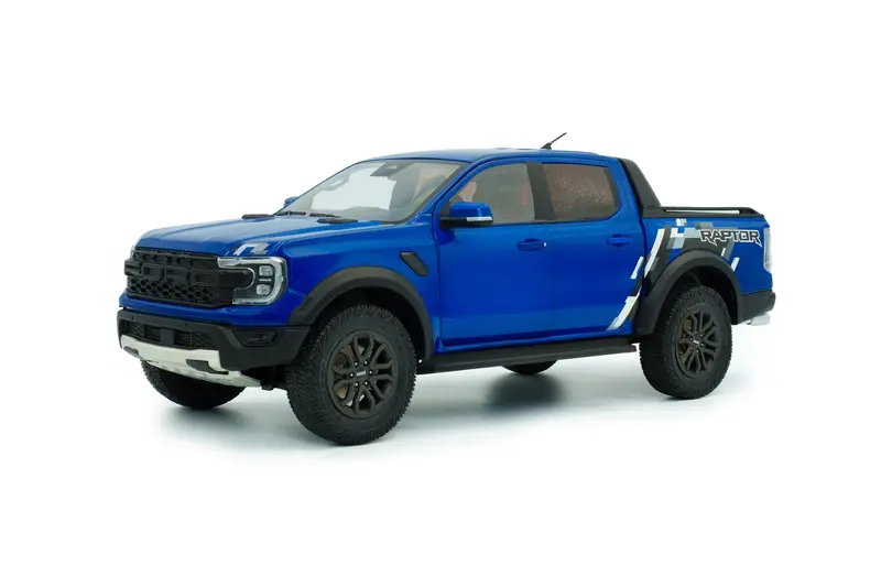1:18 Ford Ranger Raptor 2024 -- Blue Lightning -- Solido 1