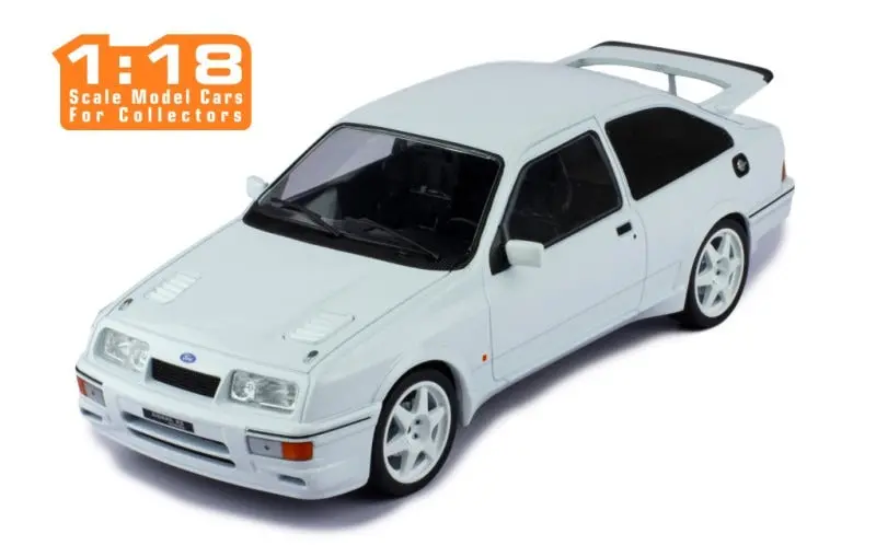 1:18 Ford Sierra Rs Cosworth 1988 -- White -- Ixo Models 1