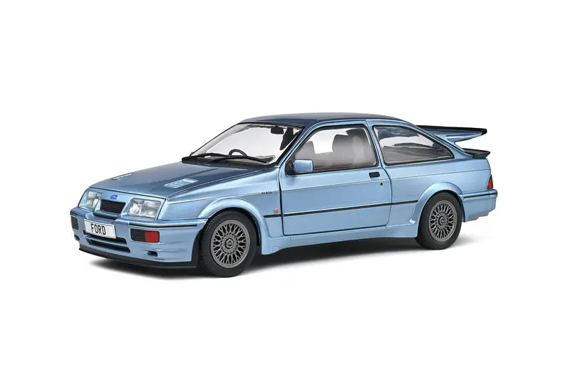 1:18 Ford Sierra Rs500 1987 -- Glacier Blue -- Solido 1