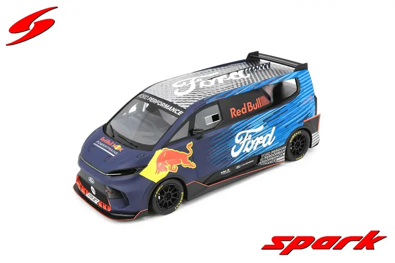 1:18 Ford Transit Supervan 4 (2023) -- Red Bull -- Spark 1