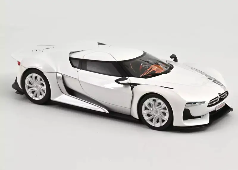 1:18 Gt By Citroën -- White 2008 Paris Concept Car -- Norev 1