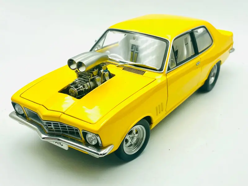 1:18 Holden Lj Torana Gtr Xu-1 Street Machine "Toxic" - Metallic Yellow - Biante 1