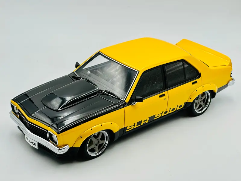 1:18 Holden Lx Torana Slr5000 Street Machine -- Yellow "Menace" -- Biante 1