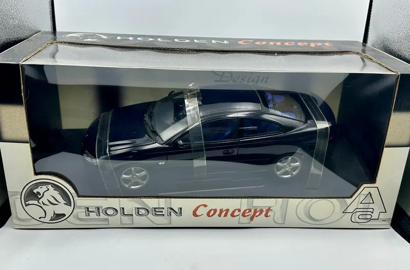 1:18 Holden Monaro Coupe Concept Car -- Blue/Black Metallic -- Biante/Autoart 1