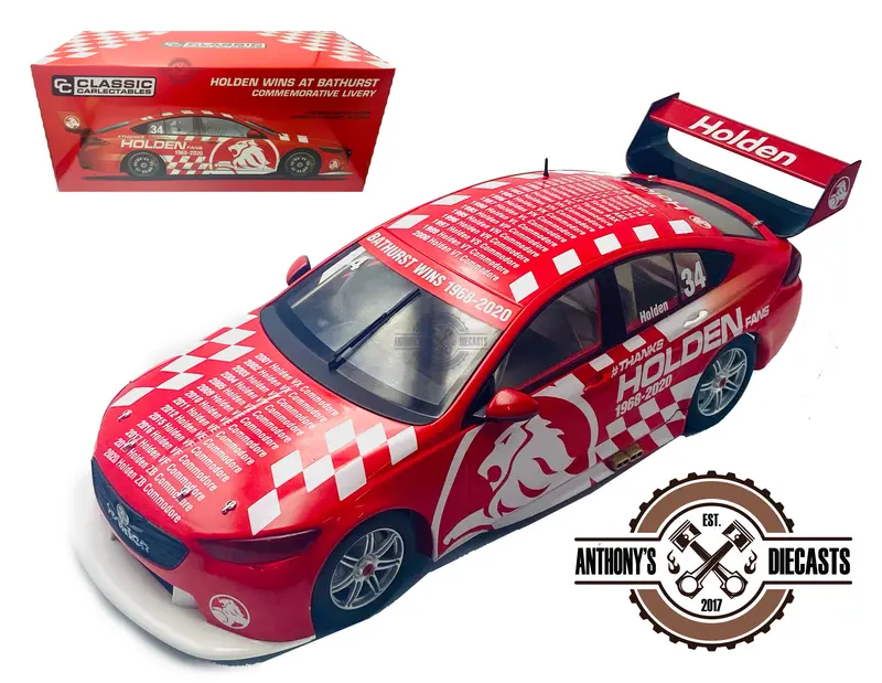 1:18 "Holden Wins At Bathurst" Commemorative Livery -- Classic Carlectables 1