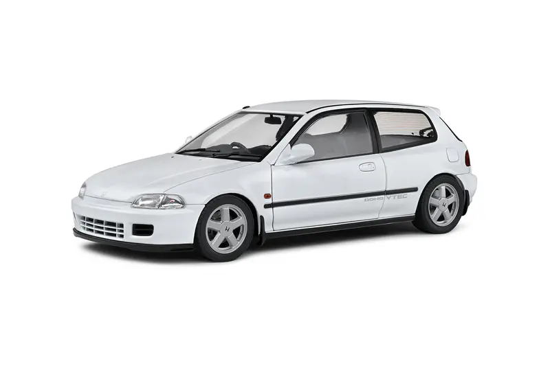 1:18 Honda Civic (Eg6) 1991 -- Frost White -- Solido 1