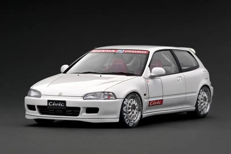 1:18 Honda Civic (Eg6) -- White -- Ignition Model Ig3040 1