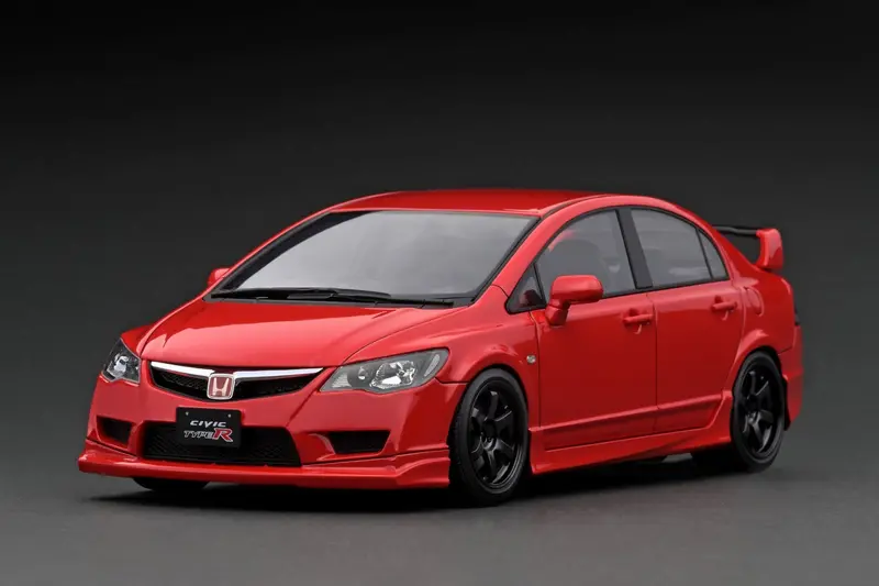1:18 Honda Civic (Fd2) Type R -- Red -- Ignition Model Ig2828 1