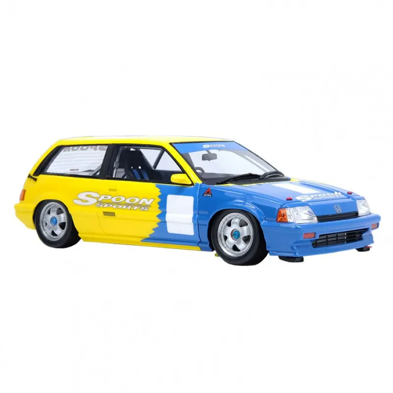 1:18 Honda Civic Si E-At Gr.A -- Tuned By "Spoon Sports" 1985 -- Inno18 1