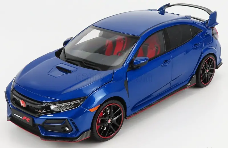 1:18 Honda Civic Type R (Fk8) 2020 -- Blue -- Lcd Models 1