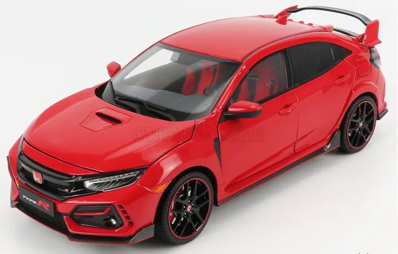 1:18 Honda Civic Type R (Fk8) 2020 -- Red -- Lcd Models 1