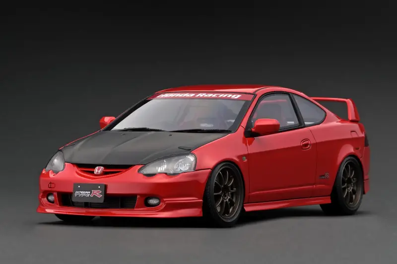 1:18 Honda Integra (Dc5) Type R -- Red -- Ignition Model Ig3329 1