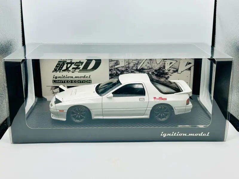 1:18 Initial D - Mazda Savanna Rx-7 Infini (Fc3s) White -- Ignition Model Ig2870 1