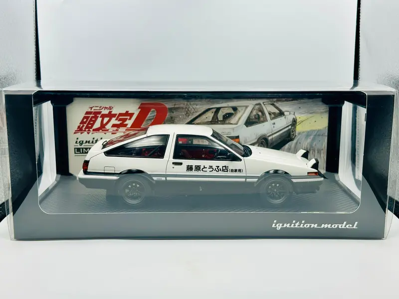1:18 Initial D - Toyota Sprinter Trueno 3Dr Gt Apex (Ae86) -- Ignition Ig2871 Sh 1