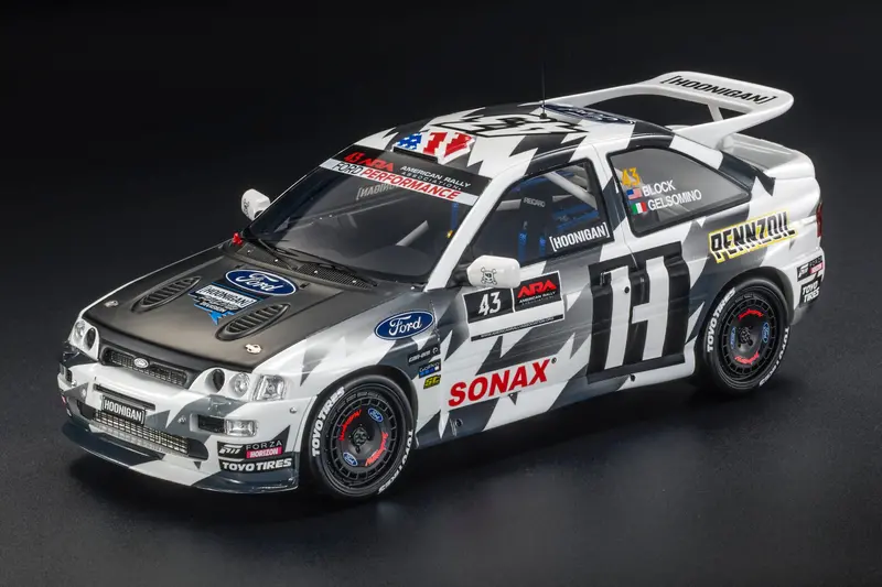 1:18 Ken Block Ford Escort -- 2018 Oregon Rally -- Top Marques Top147b 1
