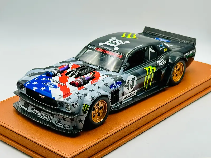 1:18 Ken Block Hoonicorn V2 -- 1965 Ford Mustang Hoonigan -- Top Marques Sh 1