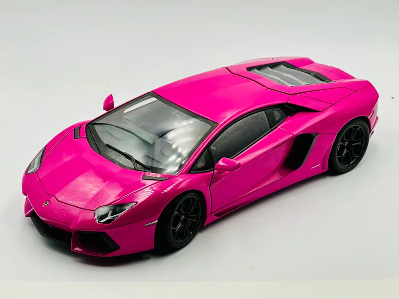 1:18 Lamborghini Aventador Lp700-4 -- Pink -- Autoart 74660 1