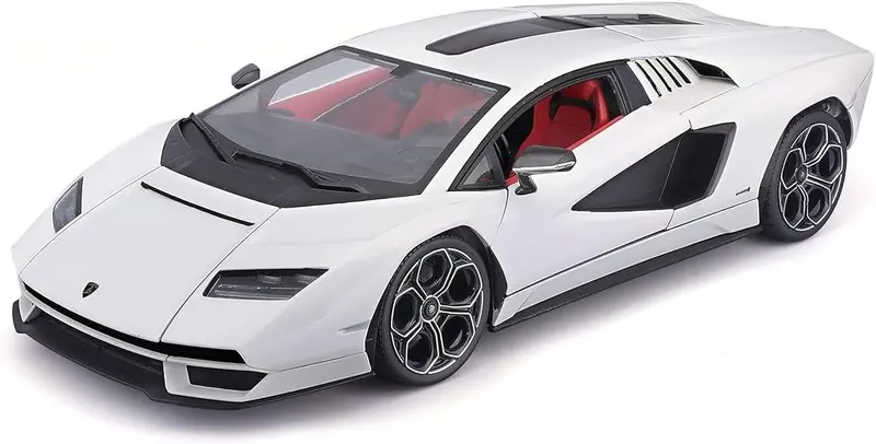 1:18 Lamborghini Countach Lpi 800-4 -- White -- Maisto 1
