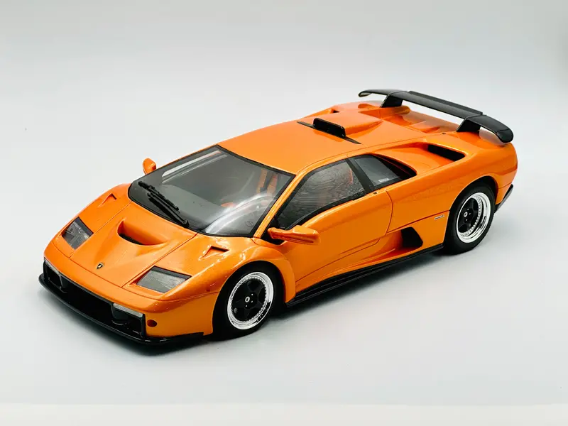 1:18 Lamborghini Diablo Gt -- Orange Pearl -- Kyosho 1